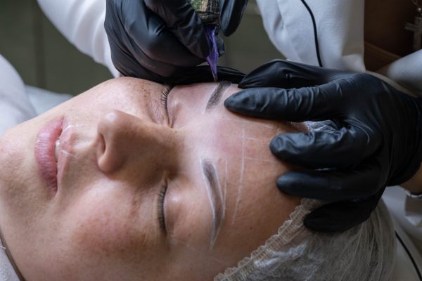 professional approach to microblading, emphasizing the expertise needed to achieve stunning results. cosmetic product manufacturers who sell eyebrow tattooing equipment or aftercare products